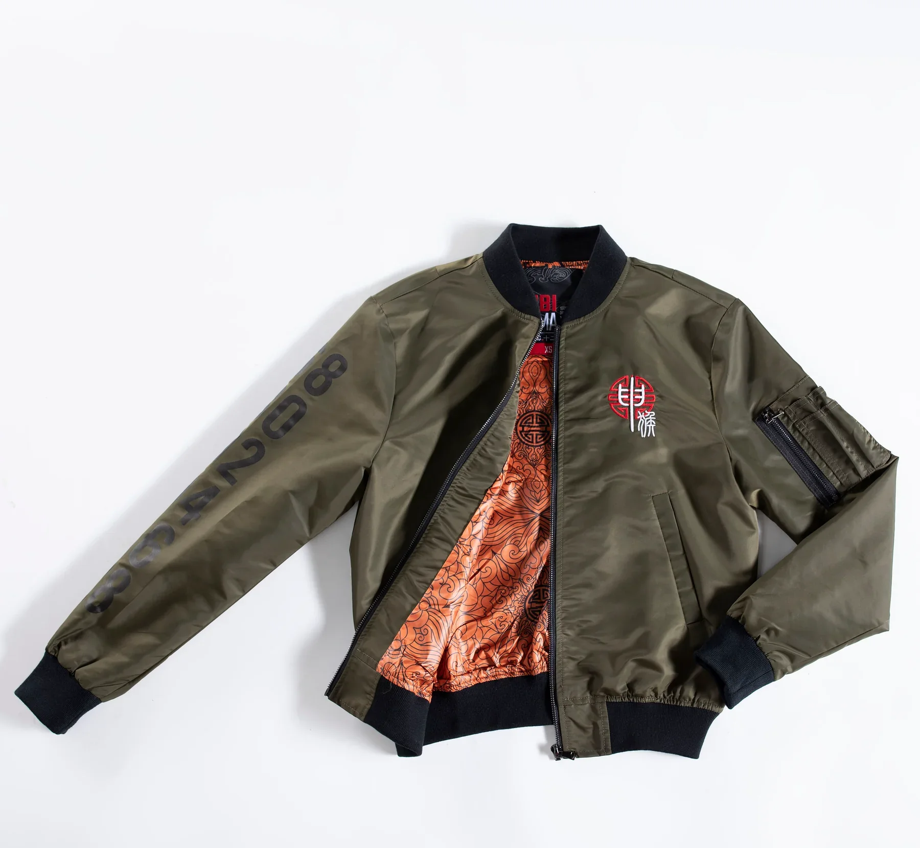 (Goods - Apparel) Bibisama Bomber Jacket Zodiac Bomber - Monkey - Image 2