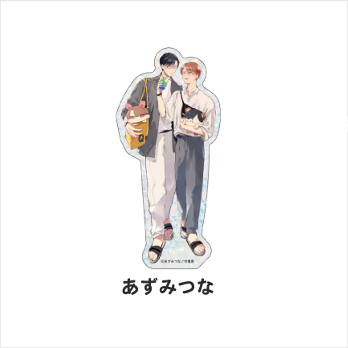[Qpa LAND] Holographic Sticker / Tsuna Azumi