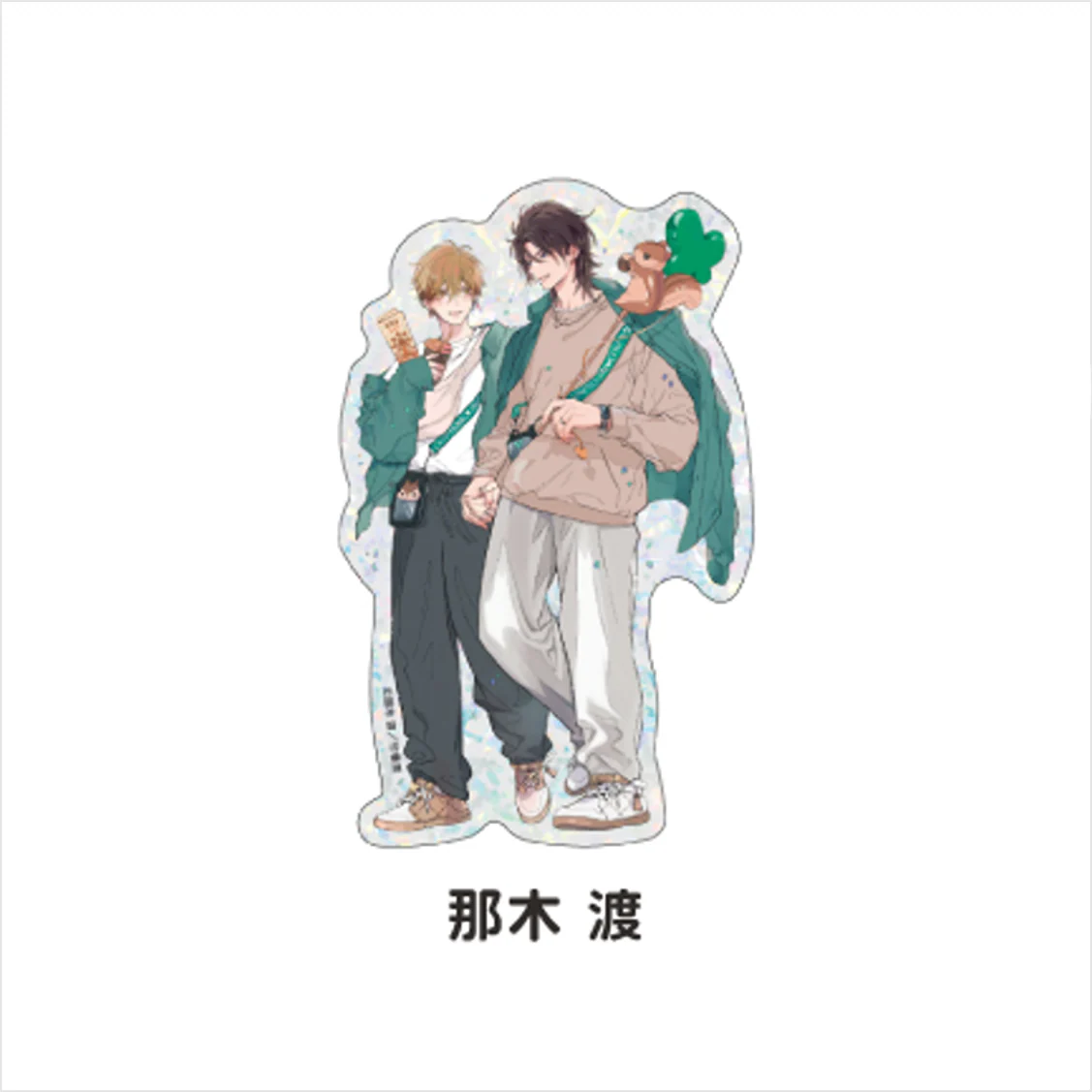 [Qpa LAND] Holographic Sticker / Wataru Nagi