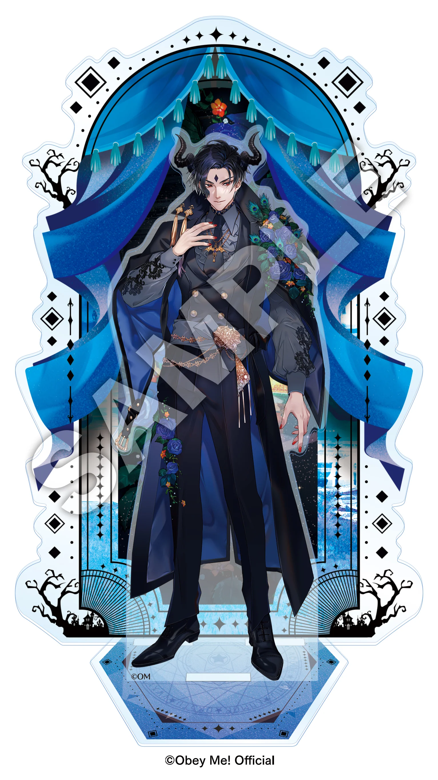 (Goods - Acrylic Stand) [Obey Me!] 5th Anniversary Acrylic Stand / Lucifer