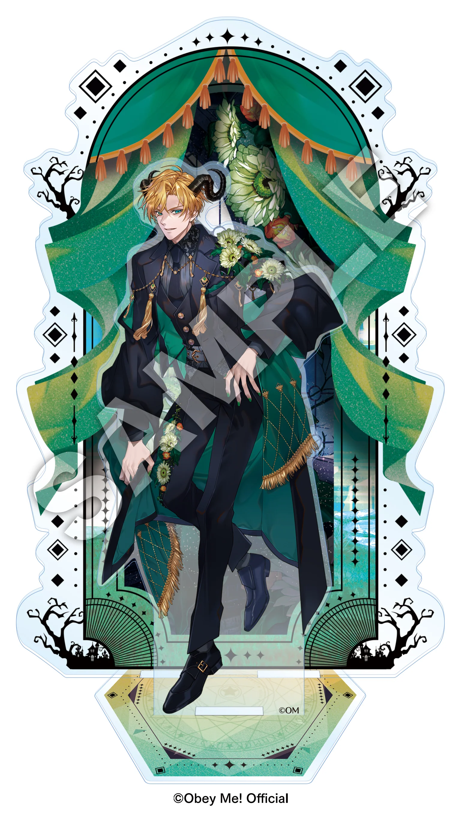 (Goods - Acrylic Stand) [Obey Me!] 5th Anniversary Acrylic Stand / Satan