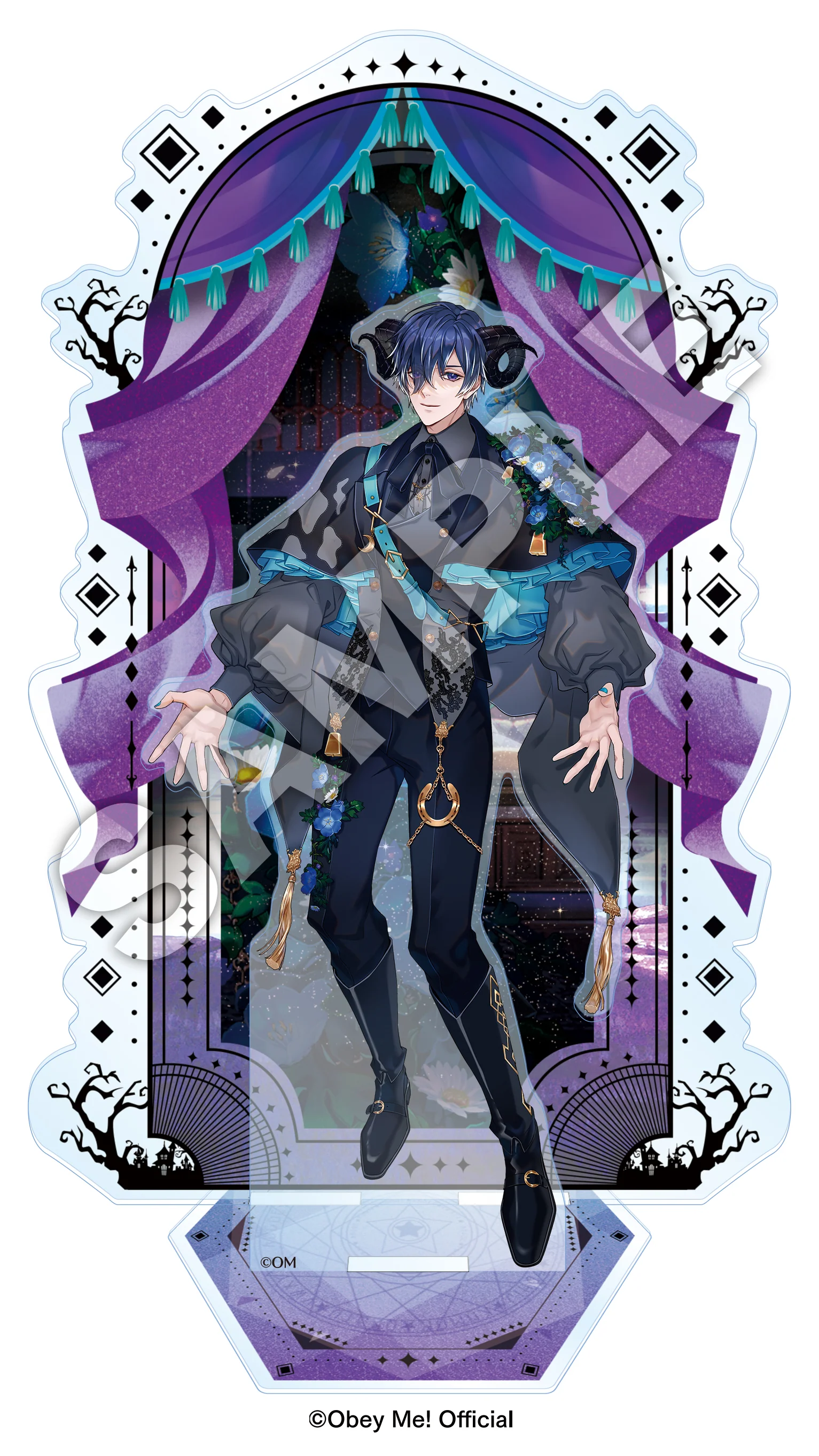(Goods - Acrylic Stand) [Obey Me!] 5th Anniversary Acrylic Stand / Belphegor