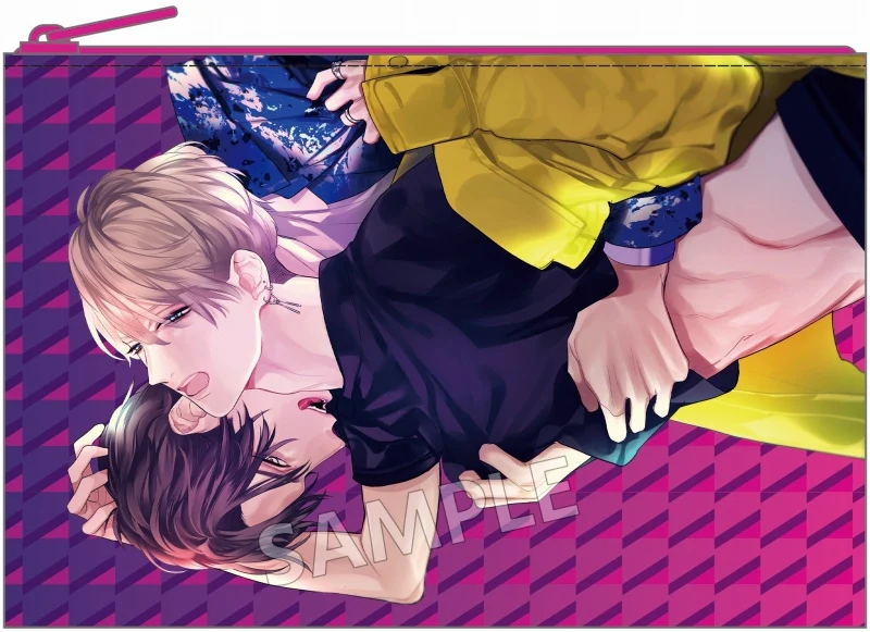 [Kiss and Night] Be x Boy Collection Flat Pouch [animate Exclusive] - Image 2