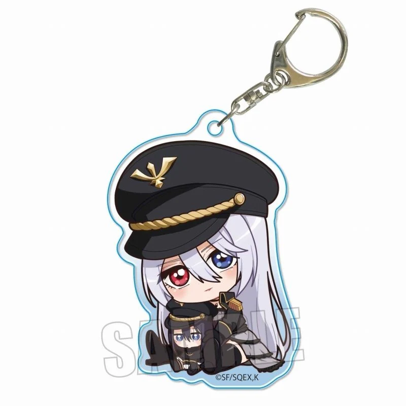 [My Dress-Up Darling] Gyugyutto Acrylic Keychain/Marin (black Lobelia)