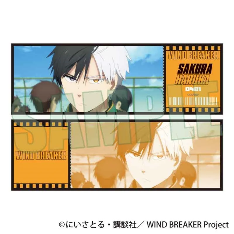 (Goods - Card) WIND BREAKER Trading Ticket Style Card Part 2 (Blind Box -Single) - Image 2