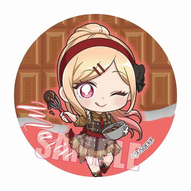 [My Dress-Up Darling] Trading Button Badge Four Seasons Ver. (Blind Box -Single) - Image 2