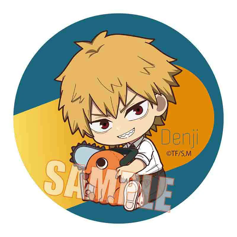 [Chainsaw Man] Trading Button Badge Gyugyutto (Blind Box -Single) - Image 2