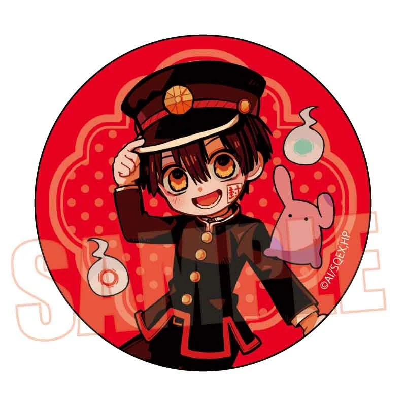 (Goods - Badge) Toilet-Bound Hanako-kun Trading Button Badge Pukasshu (Blind Box -Single) - Image 2