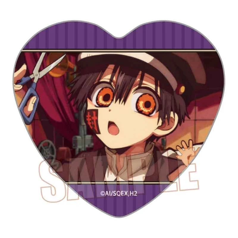 (Goods - Badge) After-School Hanako-Kun Memories Heart Button Badge Part 2 Tsukasa B