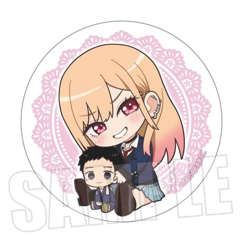 (Goods - Badge) TV Anime - My Dress-Up Darling Season 2 Trading Button Badge Gyugyutto Part2 (Blind Box -Single) - Image 2