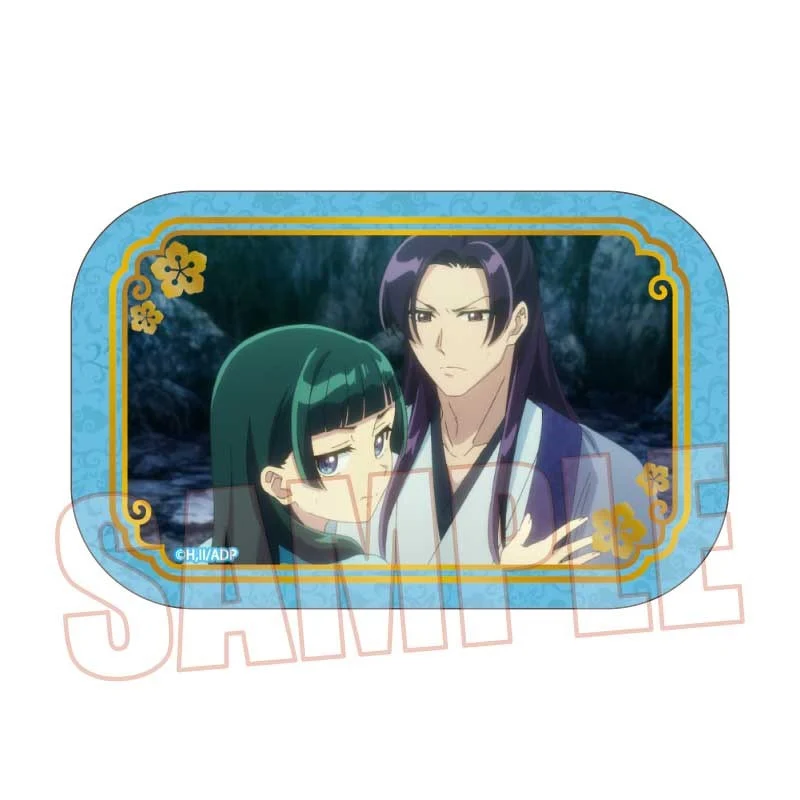(Goods - Badge) The Apothecary Diaries Memories Square Button Badge Maomao & Jinshi A