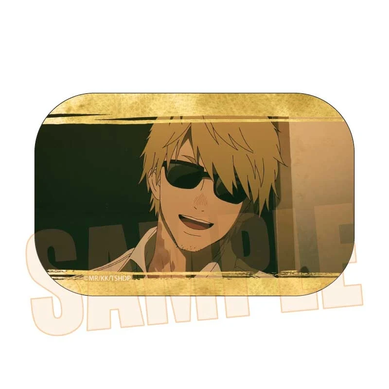 (Goods - Badge) The Summer Hikaru Died Memories Square Button Badge Tanaka