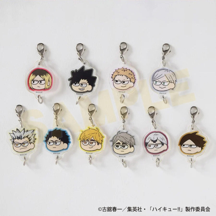 [Haikyu!!] Jirori Tsunagaru Acrylic Charm - Spring Tournament ver. (Blind Box -Single)