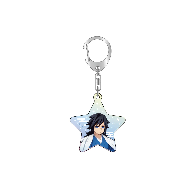 (Goods - Keychain) Demon Slayer: Kimetsu no Yaiba Aurora Acrylic Charm Tomioka Giyu