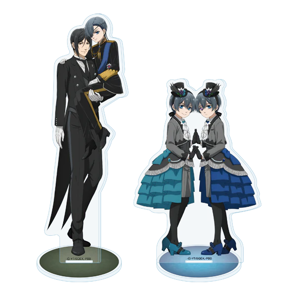 (Goods - Acrylic Stand) TV Anime Black Butler: Emerald Witch Arc Acrylic Stand Ciel Phantomhive ＆ The Other Ciel Phantomhive (Deep Psychological World) - Image 2