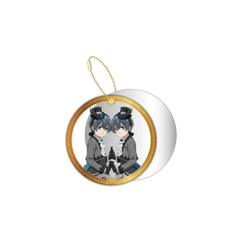 (Goods - Mirror) TV Anime Black Butler: Emerald Witch Arc Slide Mirror Charm Ciel Phantomhive ＆ The Other Ciel Phantomhive (Deep Psychological World)