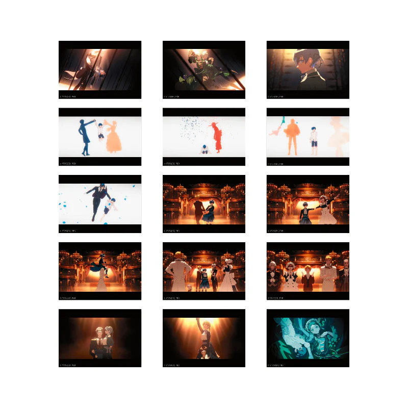 (Goods - Bromide) TV Anime Black Butler: Emerald Witch Arc ED Scene Bromide Collection (Blind Box -Single)