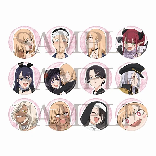 (Goods - Badges) My Dress-Up Darling Badge (Blind Box -Single)
