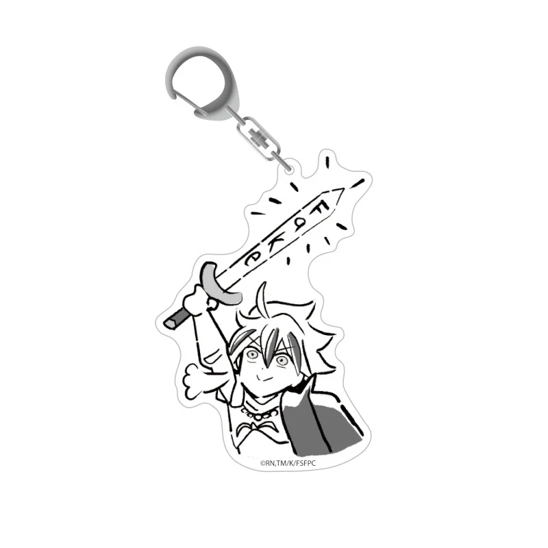 (Goods - Keychain) Fate/strange Fake SNOW FIELD STRANGE Acrylic Charm (Saber)