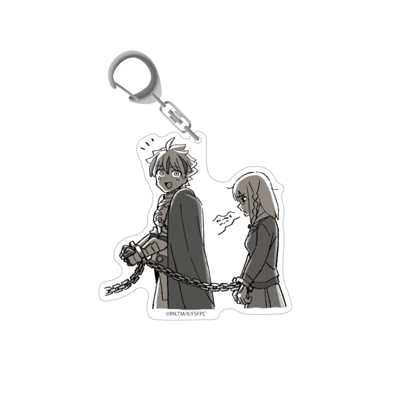 (Goods - Keychain) Fate/strange Fake SNOW FIELD STRANGE Acrylic Charm (Ayaka Sajyou、Saber)