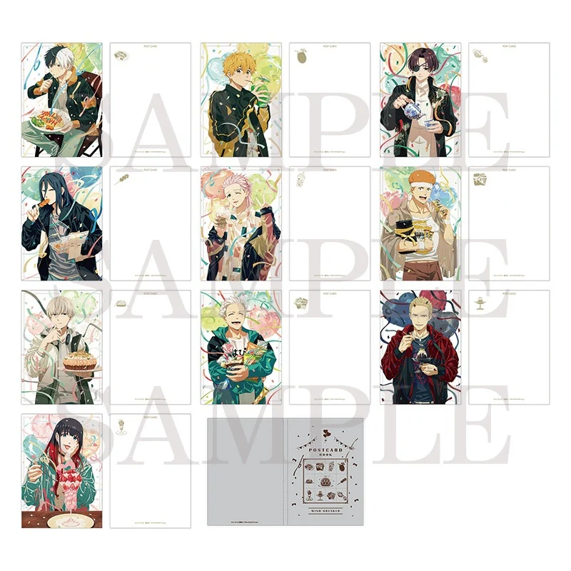 [Wind Breaker] Postcard Book