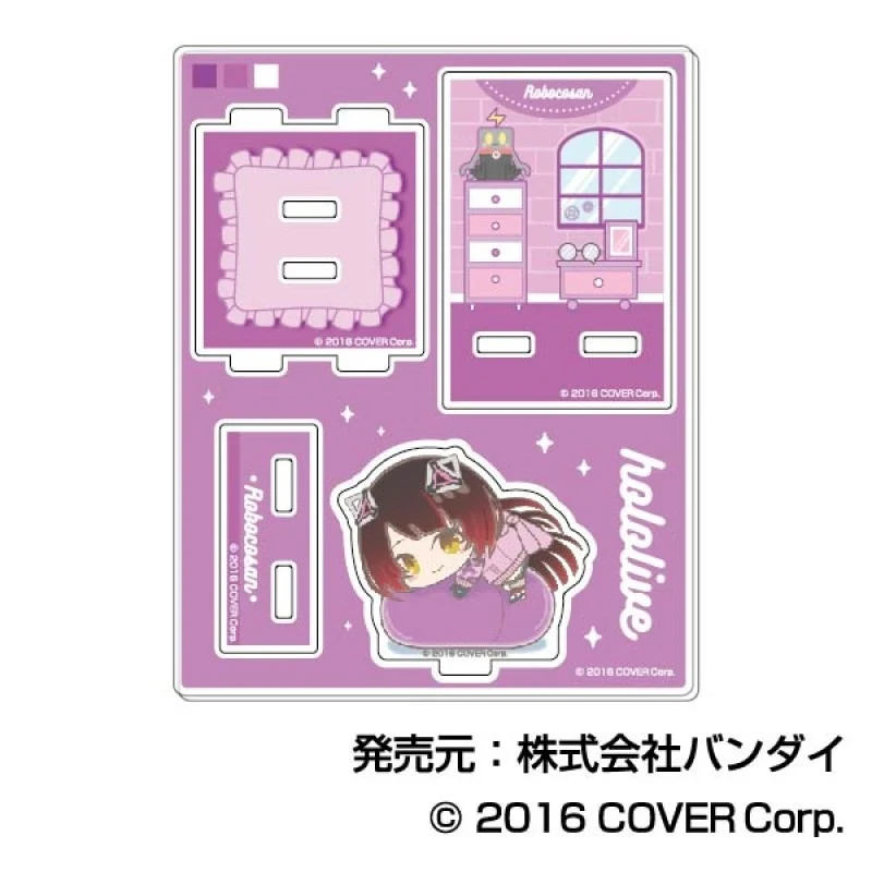 (Goods - Acrylic Stand) [hololive] hug meets Tsunagaru Acrylic Room Stand Vol. 1 02 Roboco-san