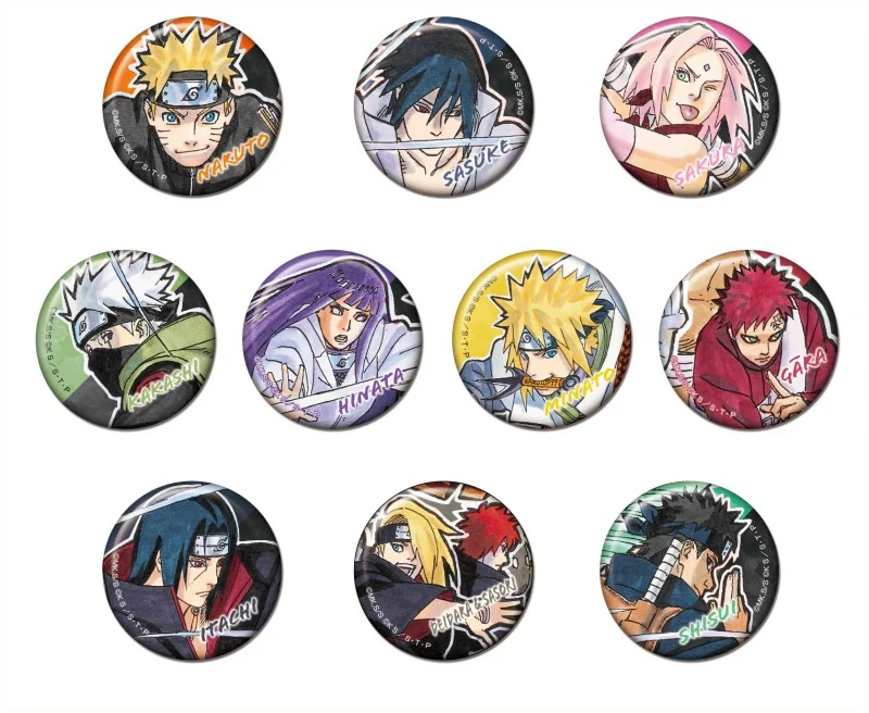 [NARUTO Shippuden] Button Badge (Blind Box -Single) - Image 2