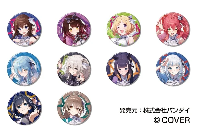 (Goods - Badge) hololive 6th fes. Color Rise Harmony CAN BADGE E BOX stage3 (Blind Box -Single)