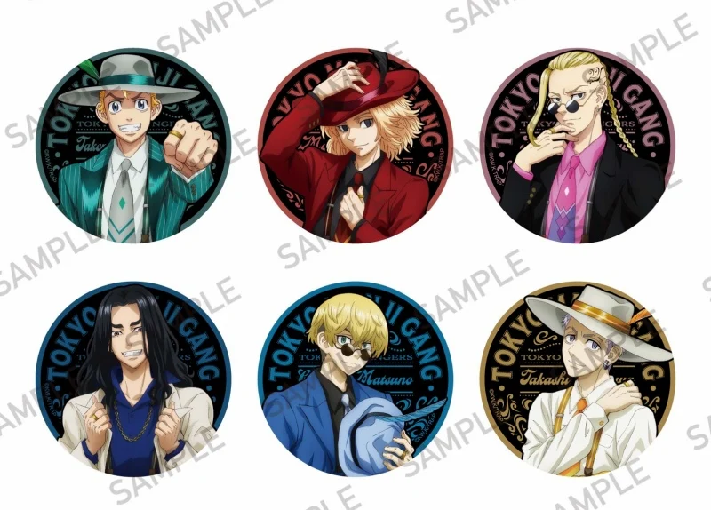 [Tokyo Revengers] Trading Button Badge/Zoot Suit Ver. (Blind Box -Single)