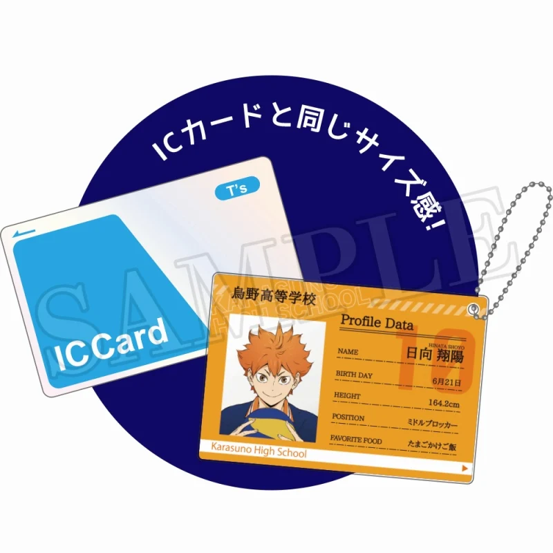 [Haikyu!!] Profile Card Keychain (Blind Box -Single) - Image 3