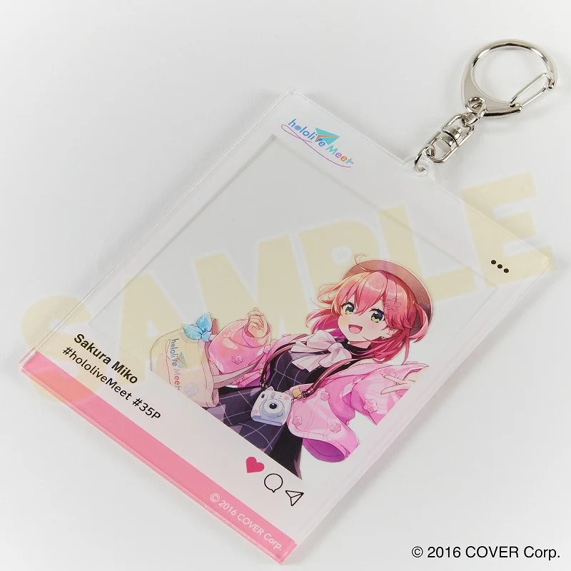 [hololive] Meet SNS Style Acrylic Keychain Sakura Miko