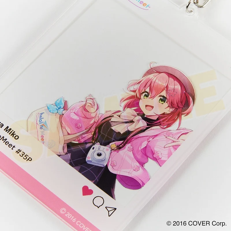 [hololive] Meet SNS Style Acrylic Keychain Sakura Miko - Image 2