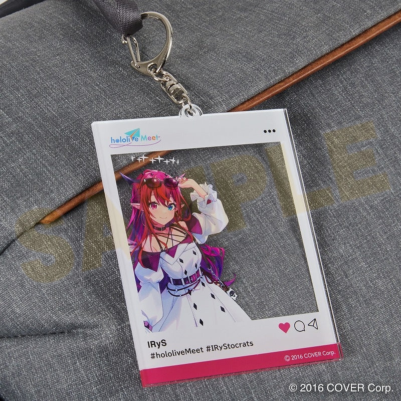 [hololive] Meet SNS Style Acrylic Keychain IRyS - Image 3