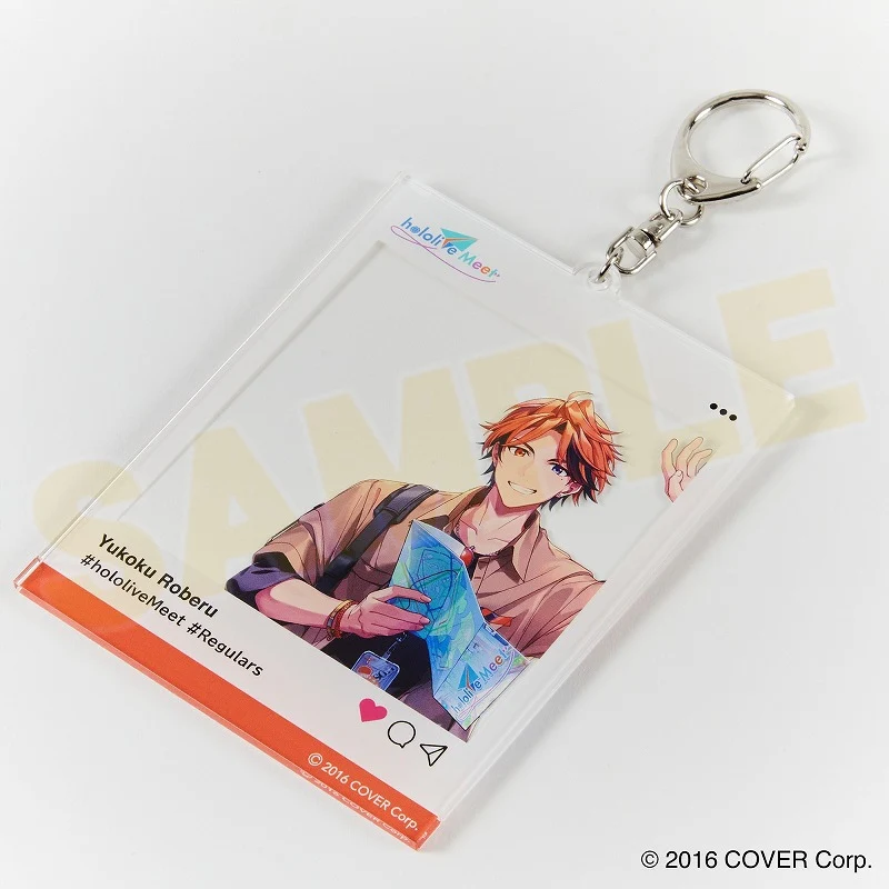 [hololive] Meet SNS Style Acrylic Keychain Roberu Yukoku