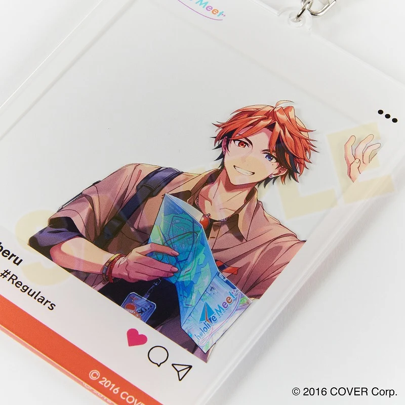 [hololive] Meet SNS Style Acrylic Keychain Roberu Yukoku - Image 2