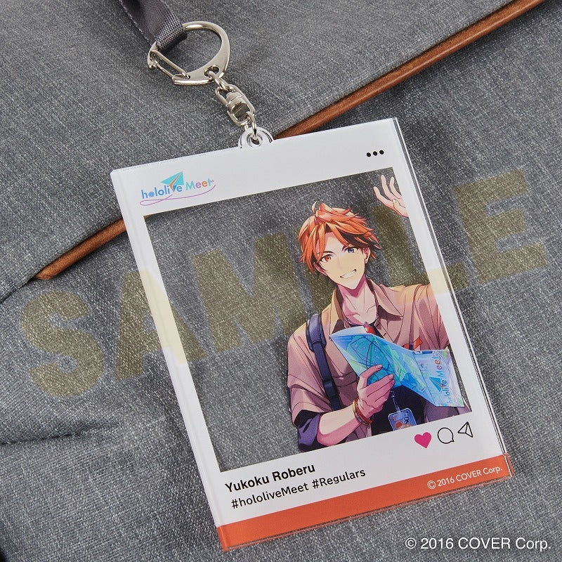 [hololive] Meet SNS Style Acrylic Keychain Roberu Yukoku - Image 3