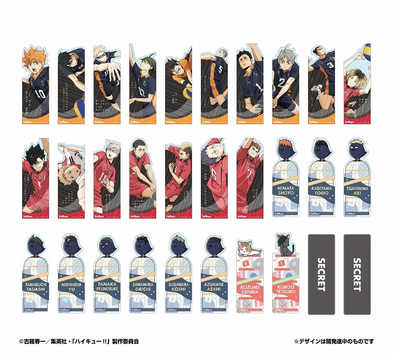 (Goods - Acrylic Stand) [Haikyu!!] The Movie: The Dumpster Battle Bookmark Collection (Blind Box -Single)