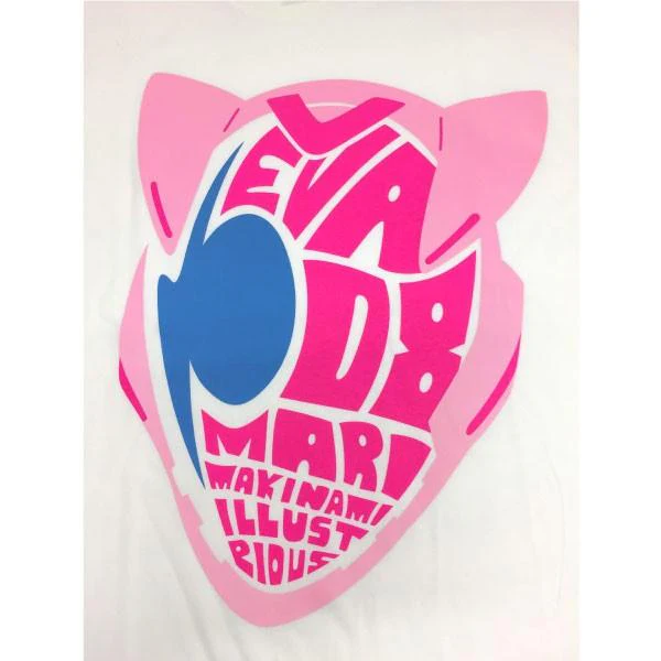 [Evangelion] T-shirt / EvaColle Mari (Helmet) XL - Image 3