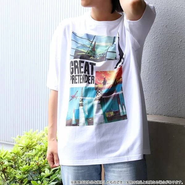 [GREAT PRETENDER] Big 
Silhouette T Shirt