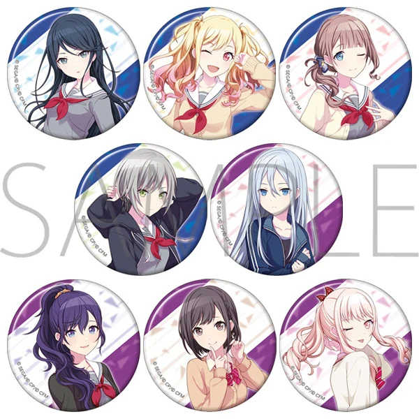 [Hatsune Miku: Colorful Stage!] Chara Badge Collection vol. 2 A (Blind Box -Single)