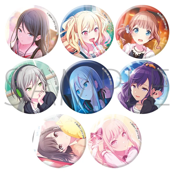 [Hatsune Miku: Colorful Stage!] Chara Badge / vol. 3 A (Blind Box -Single)