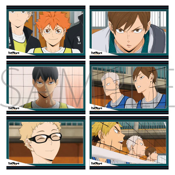 [Haikyu!!] Memories Postcard Set of 6 Karasuno VS Date Tech High