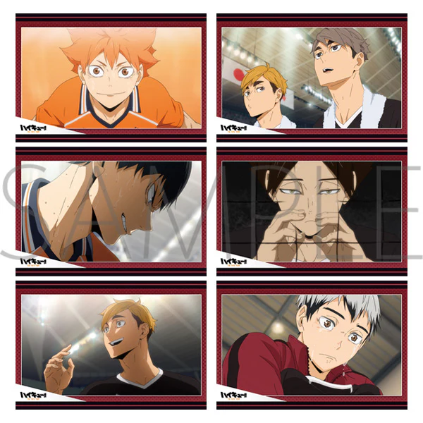 [Haikyu!!] Memories Postcard Set of 6 Karasuno VS Inarizaki