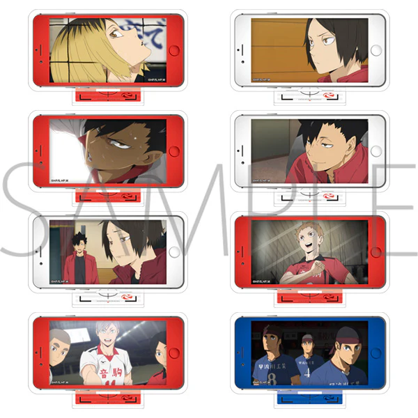 (Goods - Acrylic Stand) [Haikyu!!] Memories Acrylic Stand Collection Nekoma VS Sarukawa Tech (Blind Box -Single)
