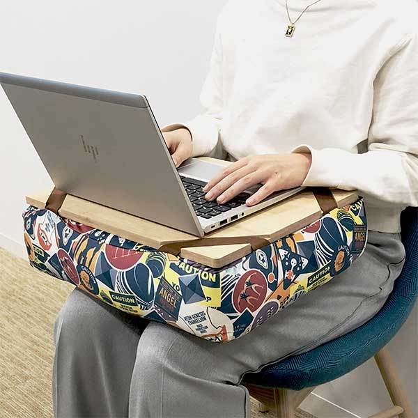[Evangelion] EVA STORE Original Cushion Table (Vintage Icon Pattern) - Image 5