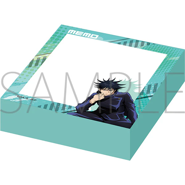 [Jujutsu Kaisen] Memo Block Megumi Fushiguro feat. Chair Series Exclusive Art