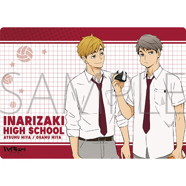 [Haikyu!!] Desk Mat Lunch Break Inarizaki High