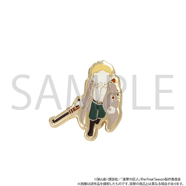 [Attack on Titan] Pins Collection/Yuru Palette (Blind Box -Single) - Image 9
