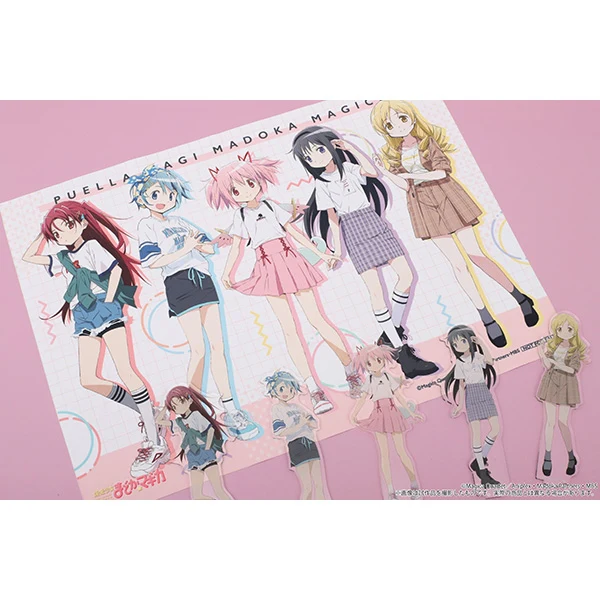 (Goods - Acrylic Stand) [Puella Magi Madoka Magica] Acrylic Stand Set (Acrylic Stand x 5) - Image 2