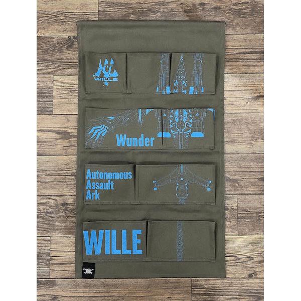 [Evangelion] EVA STORE Original Hanging Pocket Organizer / WILLE - Image 2